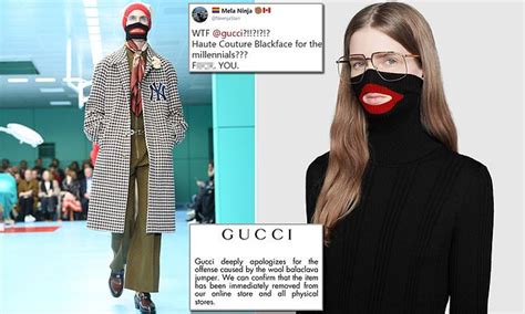 gucci controversial balaclava